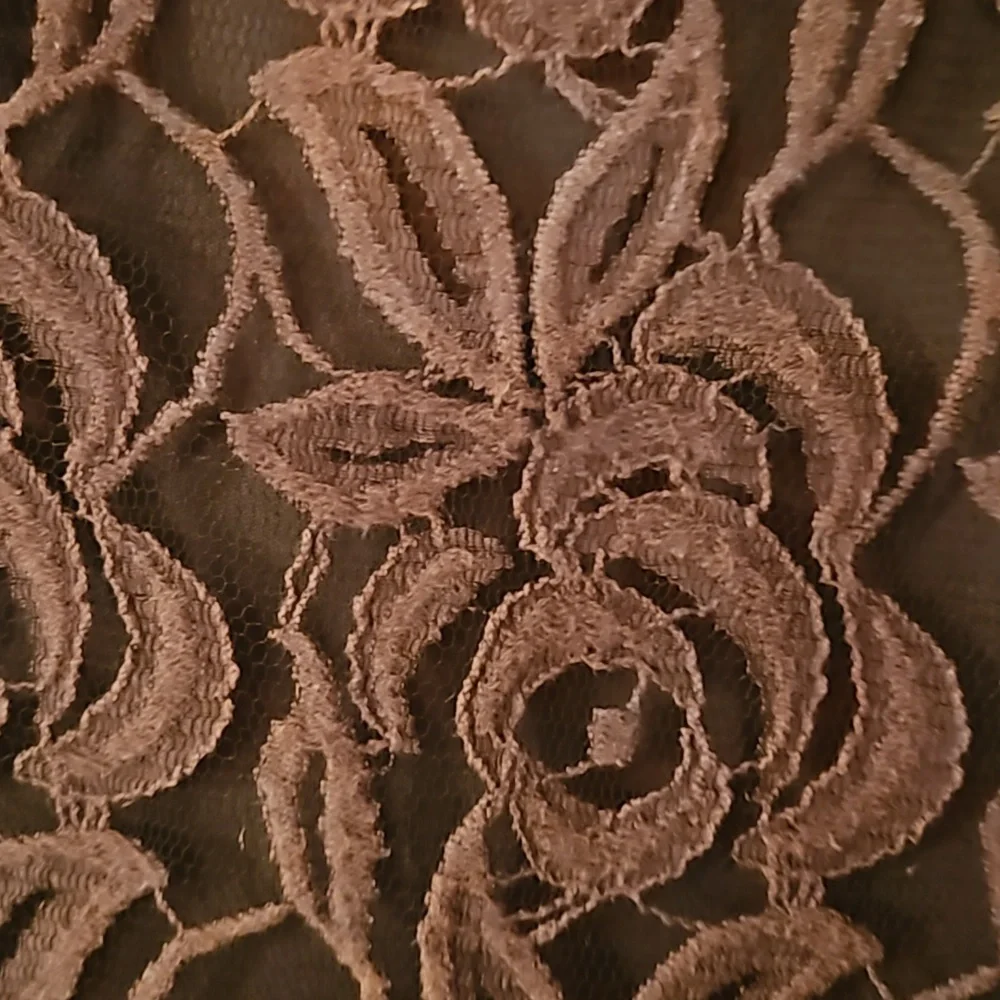 Pewter Lace Sheath Dress - Picture 4 of 8